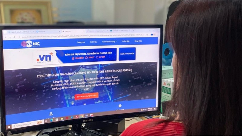 Danh sách tên miền “.vn”giải phóng về trạng thái tự do được công bố trên website tenmien.vn